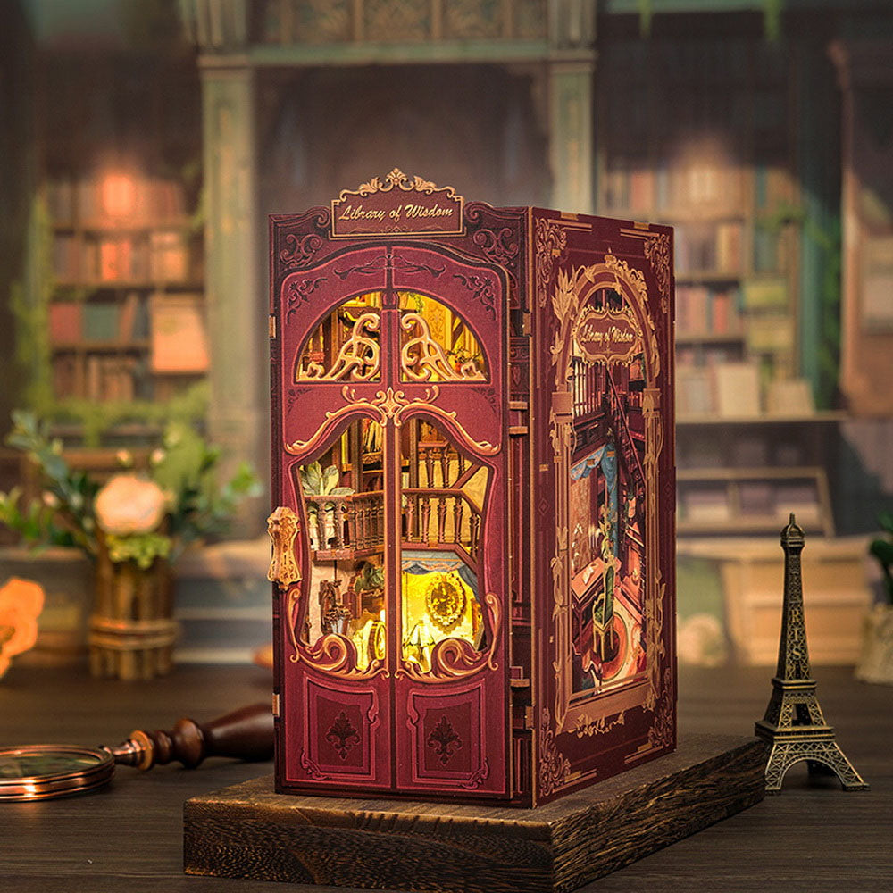 DIY Book Nook Kit - Library of Wisdom